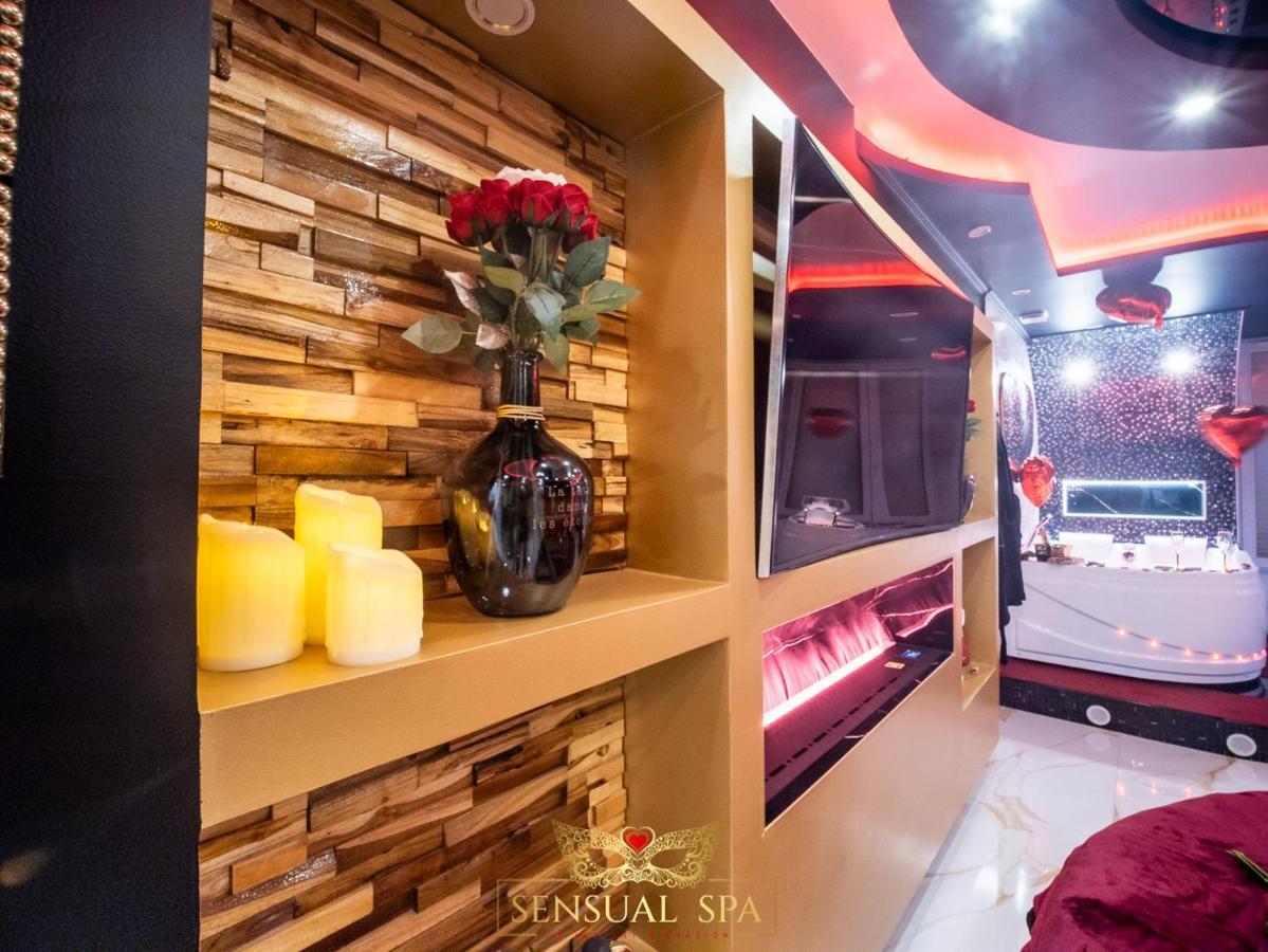Sensual Spa- Love Room Jacuzzi Hammam Terrasse Nancy Zewnętrze zdjęcie