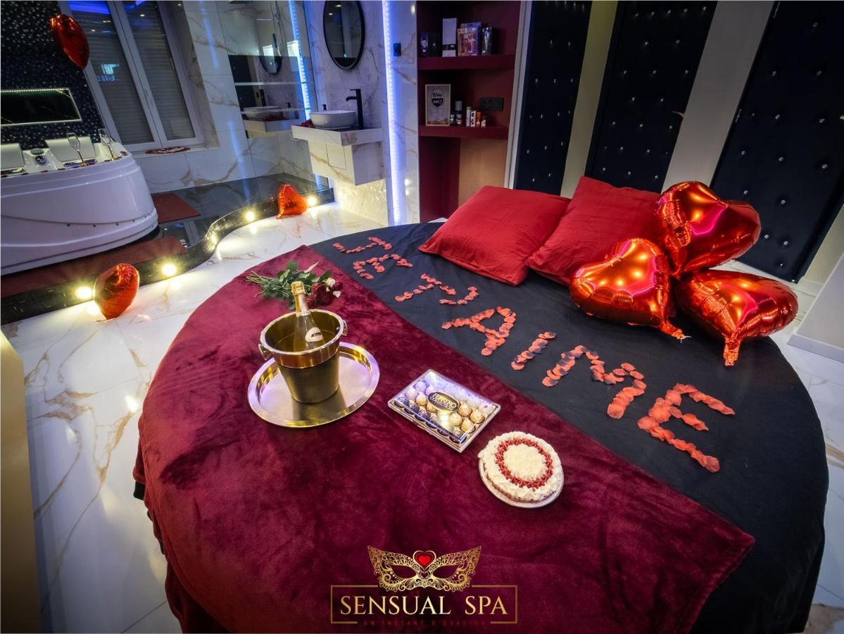 Sensual Spa- Love Room Jacuzzi Hammam Terrasse Nancy Zewnętrze zdjęcie