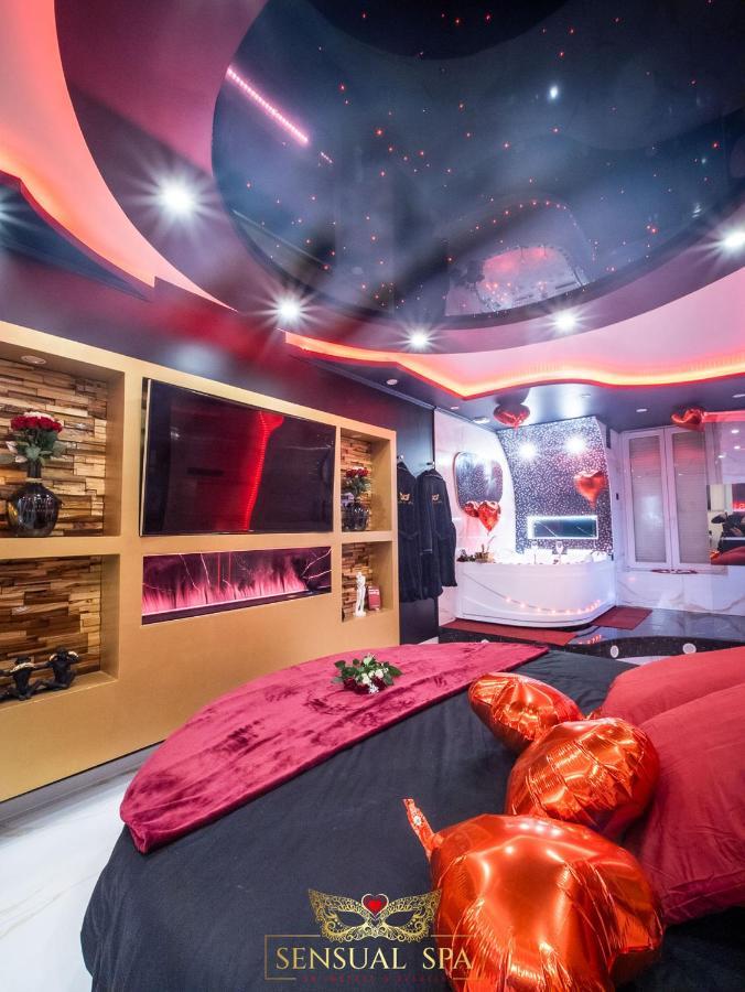 Sensual Spa- Love Room Jacuzzi Hammam Terrasse Nancy Zewnętrze zdjęcie