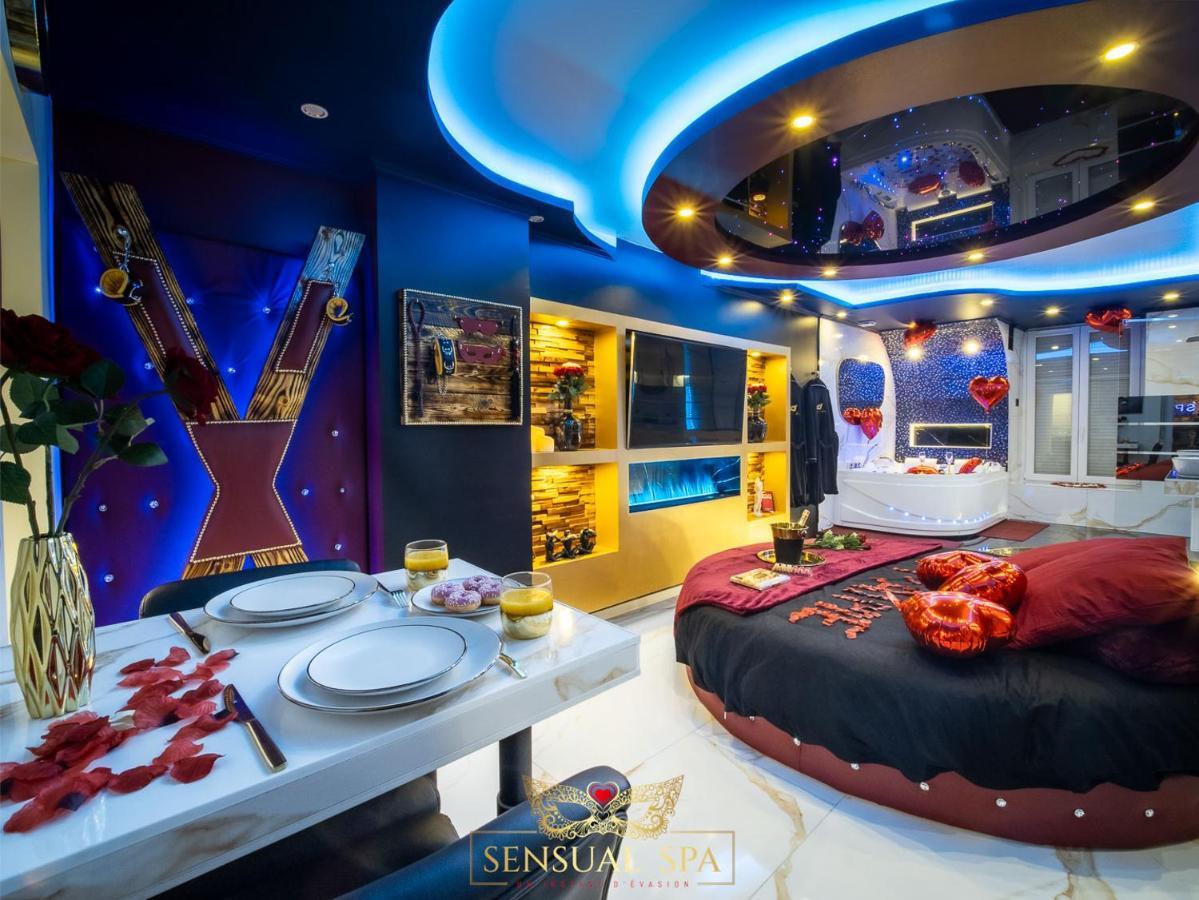 Sensual Spa- Love Room Jacuzzi Hammam Terrasse Nancy Zewnętrze zdjęcie