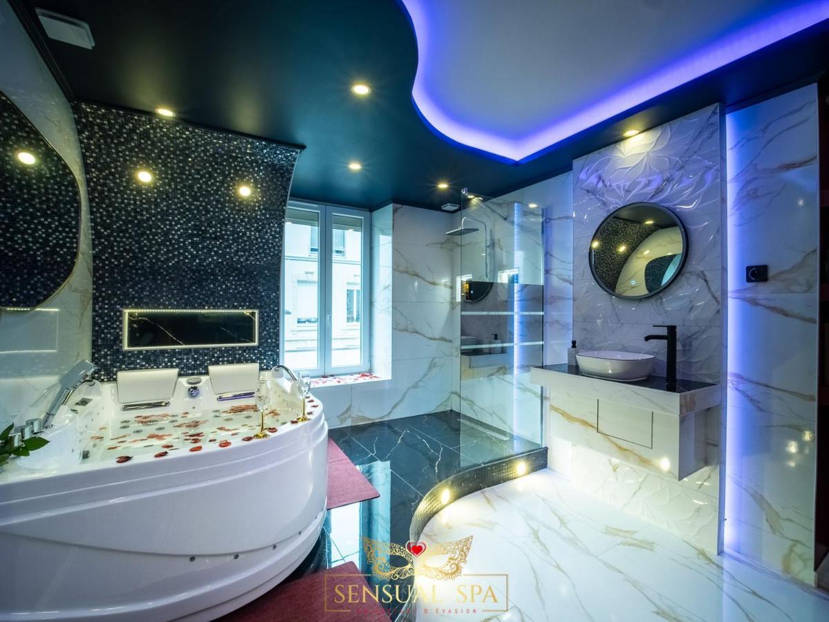 Sensual Spa- Love Room Jacuzzi Hammam Terrasse Nancy Zewnętrze zdjęcie