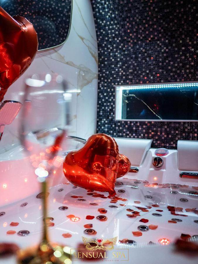 Sensual Spa- Love Room Jacuzzi Hammam Terrasse Nancy Zewnętrze zdjęcie