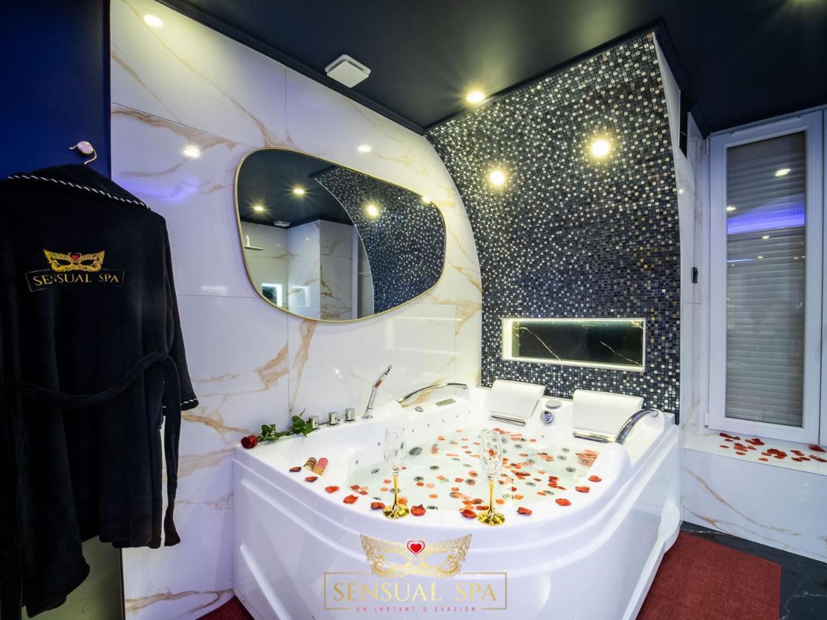Sensual Spa- Love Room Jacuzzi Hammam Terrasse Nancy Zewnętrze zdjęcie