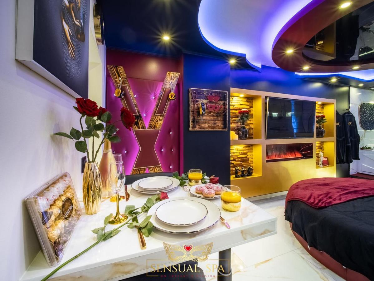 Sensual Spa- Love Room Jacuzzi Hammam Terrasse Nancy Zewnętrze zdjęcie