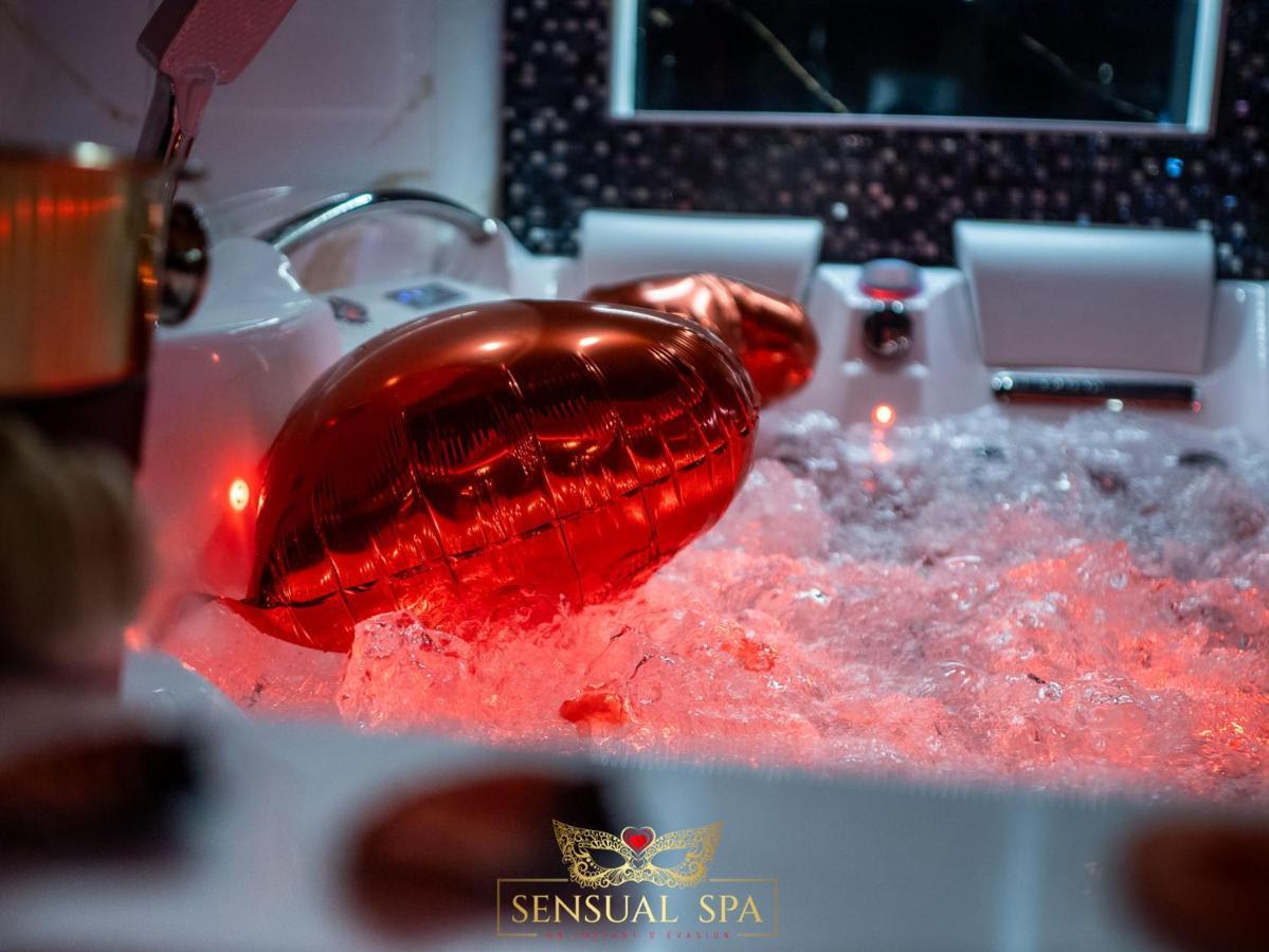 Sensual Spa- Love Room Jacuzzi Hammam Terrasse Nancy Zewnętrze zdjęcie