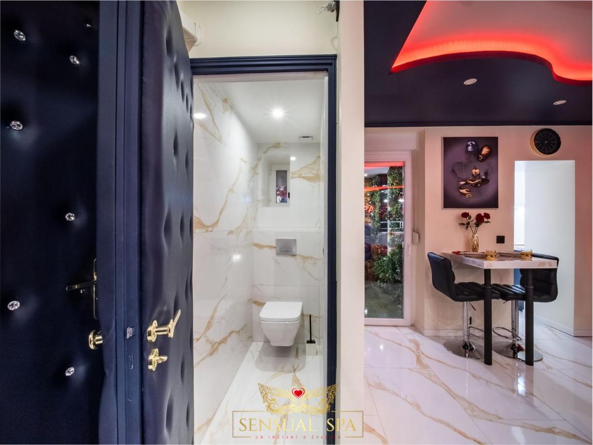 Sensual Spa- Love Room Jacuzzi Hammam Terrasse Nancy Zewnętrze zdjęcie