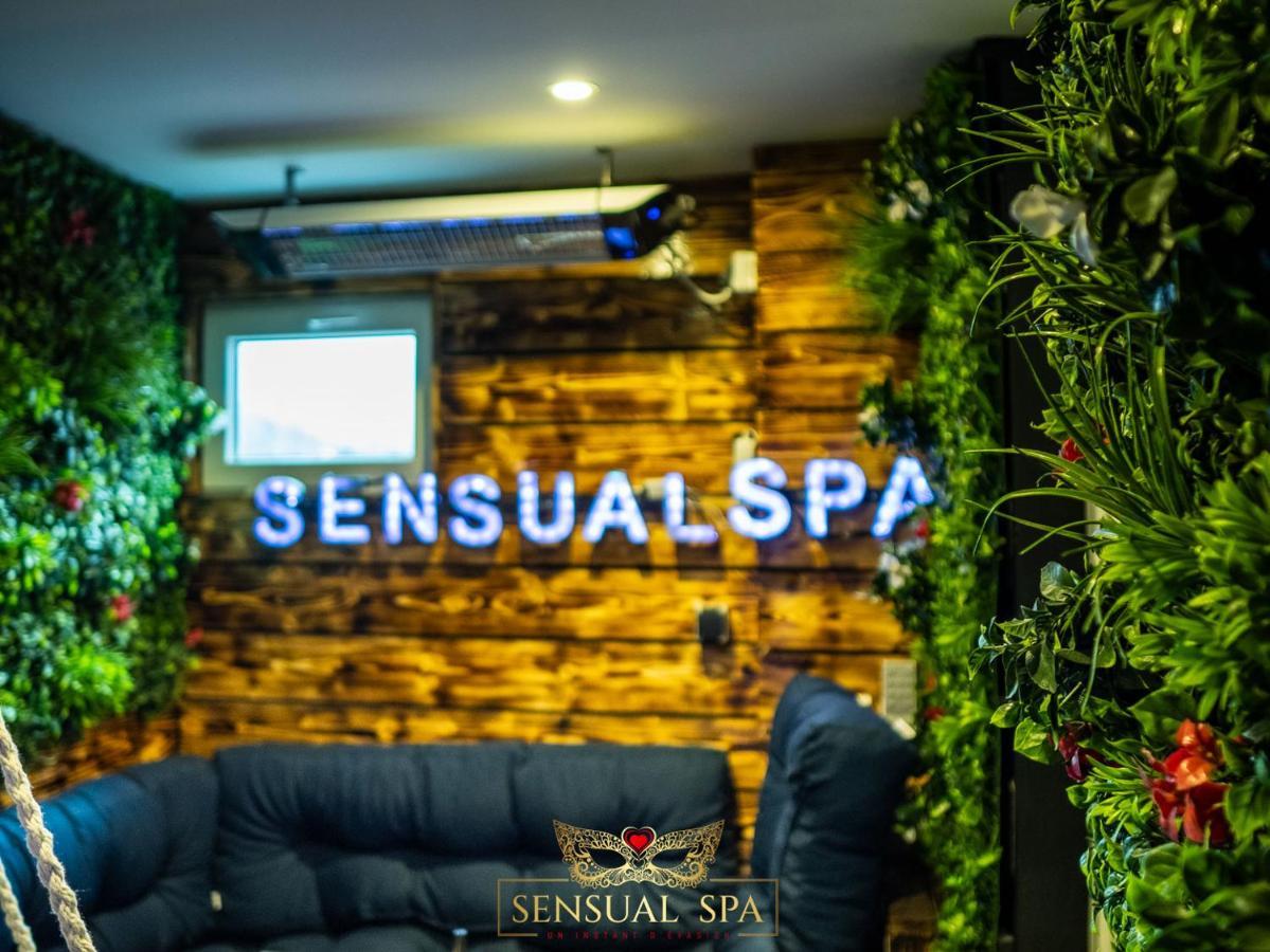 Sensual Spa- Love Room Jacuzzi Hammam Terrasse Nancy Zewnętrze zdjęcie